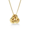 Edblad Infinity Knot Halsband L Guld