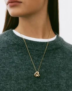 Edblad Infinity Knot Halsband L Guld