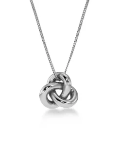 Edblad Infinity Knot Halsband L Stål