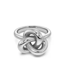 Edblad Infinity Knot Ring L Stål