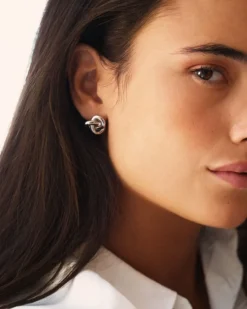 Edblad Infinity Knot Studs L Örhängen Stål