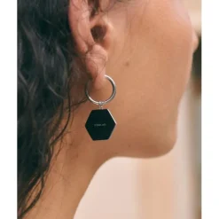 Edblad Insignia Hoops Örhängen Stål