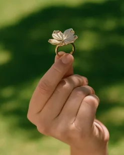Edblad Jasmine Ring L Guld