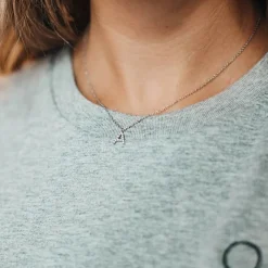Edblad Letter Halsband A-Ö Stål