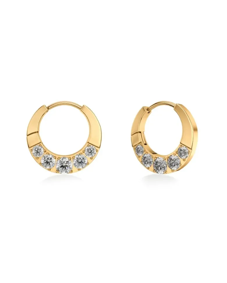 Edblad Monarch Hoops S – Guld