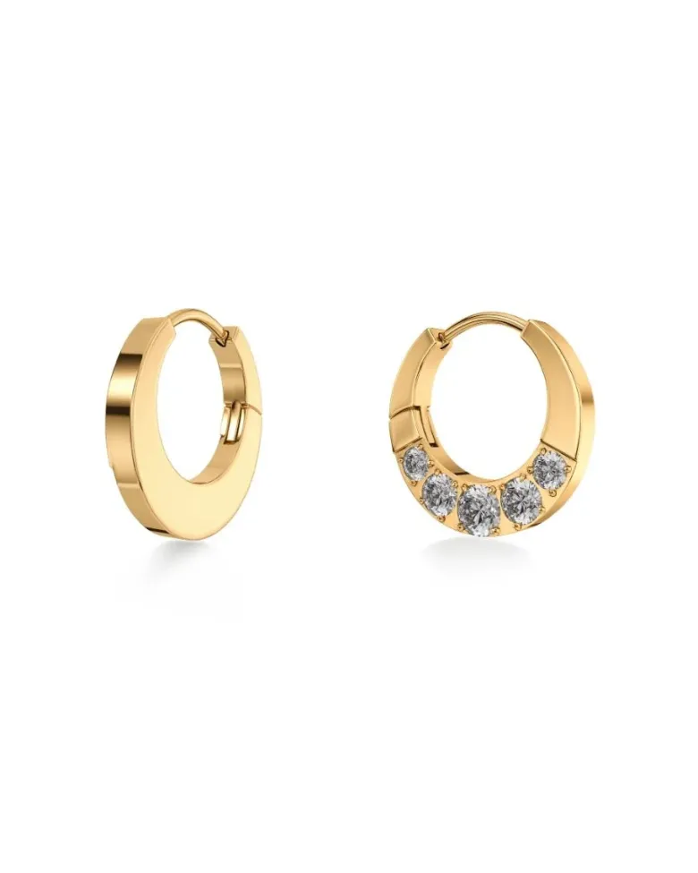 Edblad Monarch Hoops S – Guld
