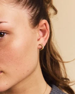 Edblad New Moon Studs S Guld 127560