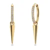 Edblad Peak Hoops Sparkle Gold 127065