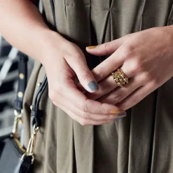 Edblad Peak Ring Guld