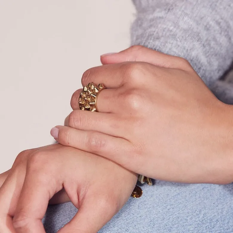 Edblad Peak Ring Guld