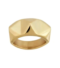 Edblad Peak Rivet Ring Guld