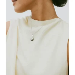 Edblad Pearl Signet Halsband Stål