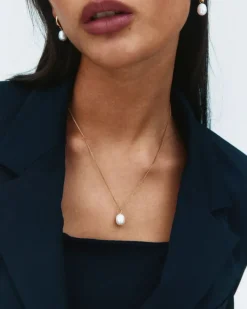 Edblad Perla Halsband L – Guld
