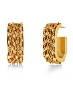 Edblad Rays Hoops L – Guld