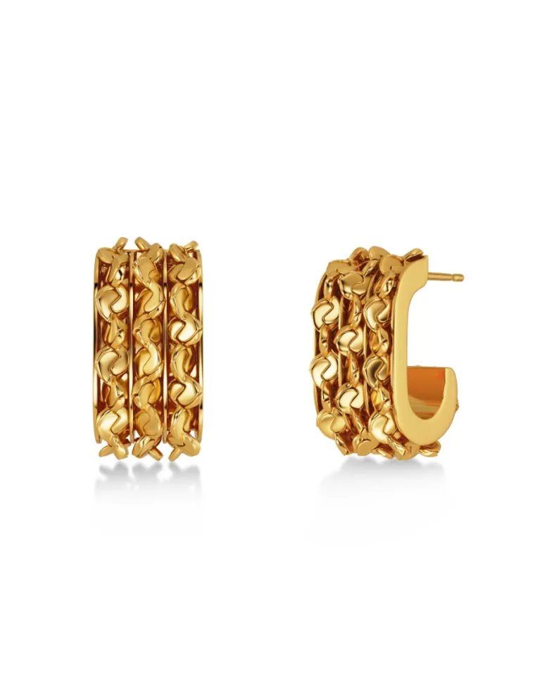 Edblad Rays Hoops S – Guld