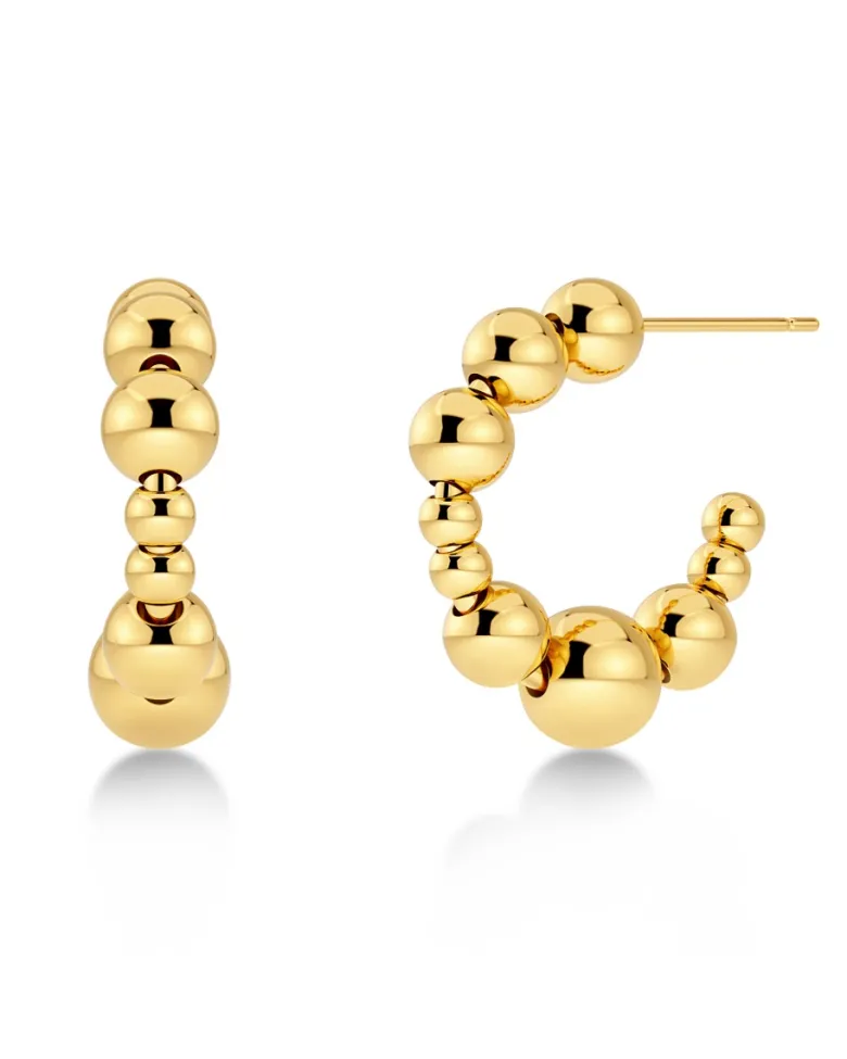 Edblad Sphere Hoops – Guld