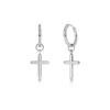 Edblad Spirit Cross Hoops – Stål