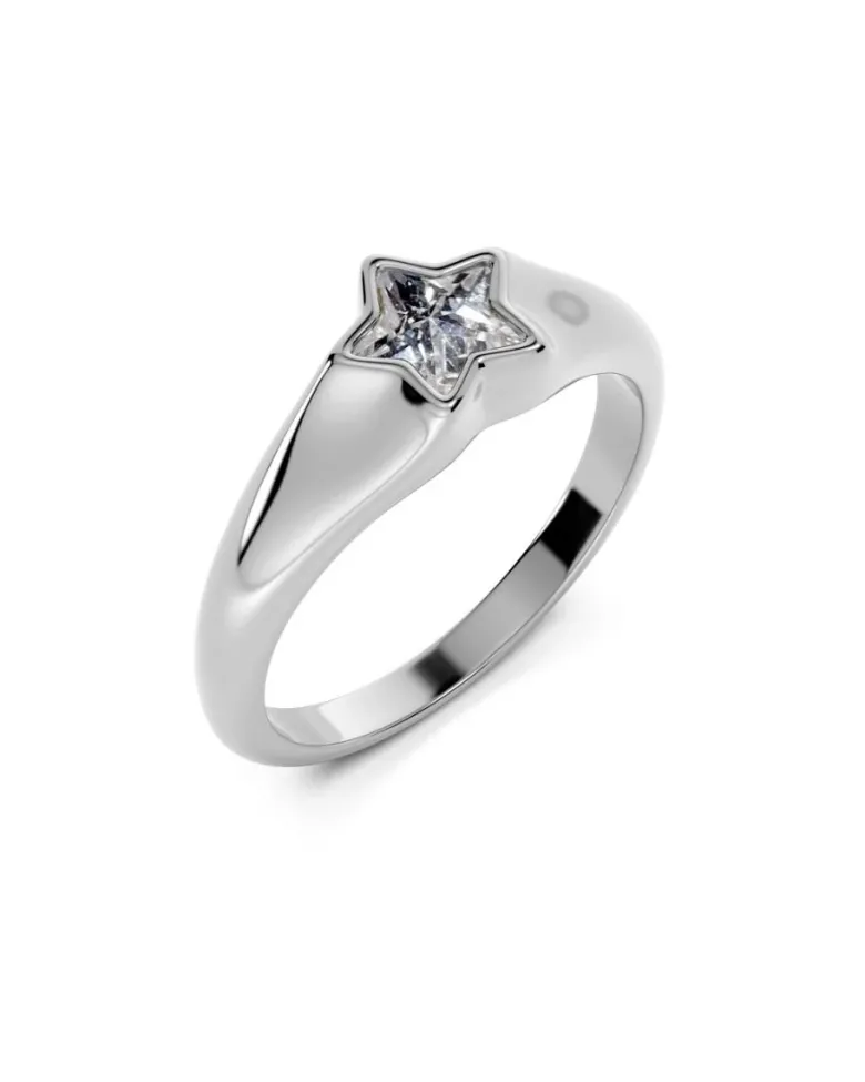 Edblad Star Sparkle Ring Stål 127595