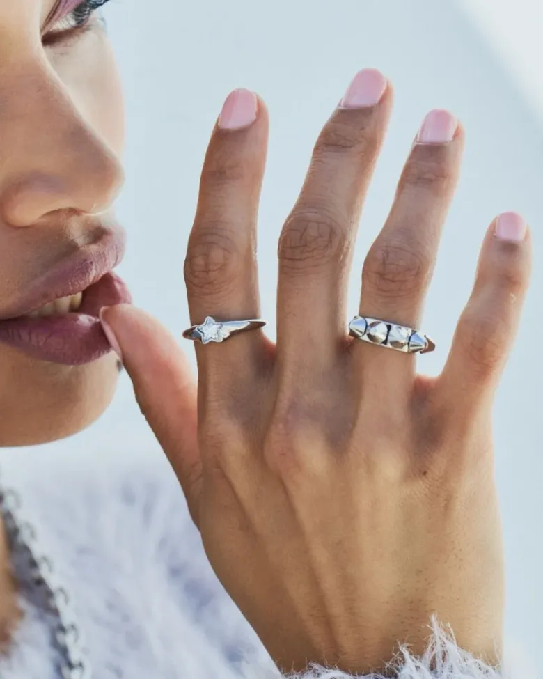 Edblad Star Sparkle Ring Stål 127595