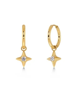 Edblad Stellar Hoops – Guld