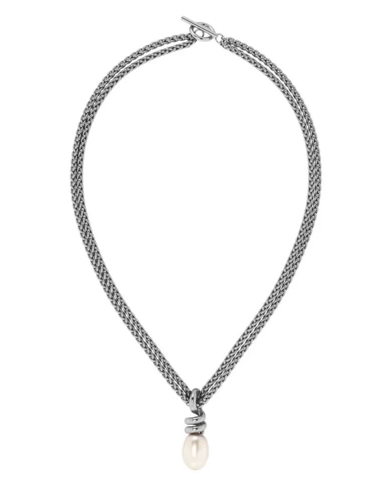 Edblad Swivel Halsband Pearl L – Stål