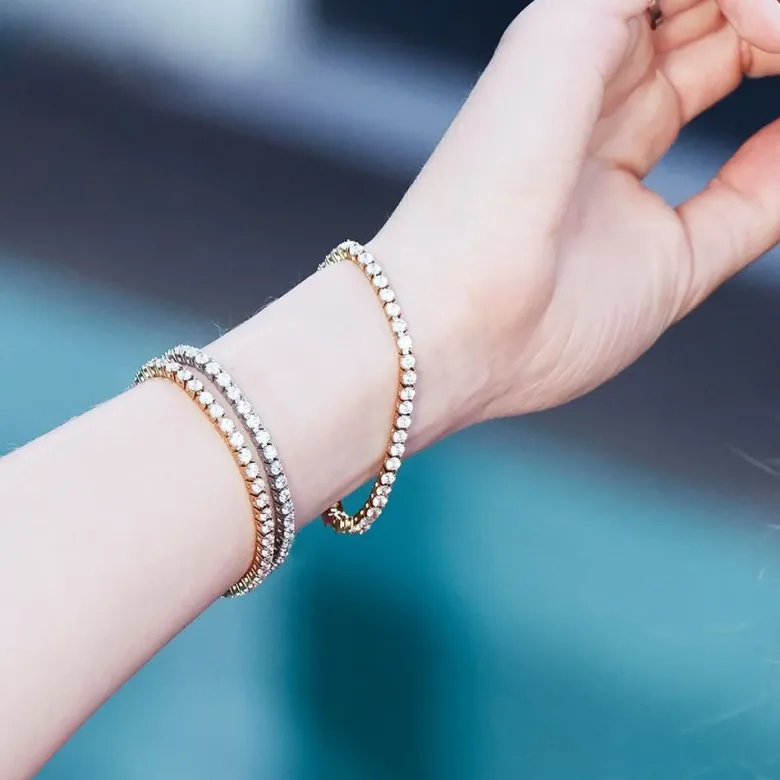 Edblad Tennis Armband Stål