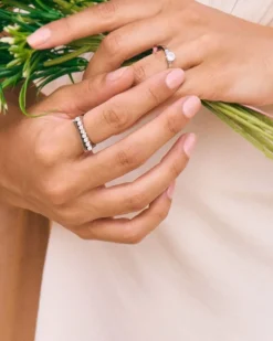 Edblad Twiggy Ring CZ Stål