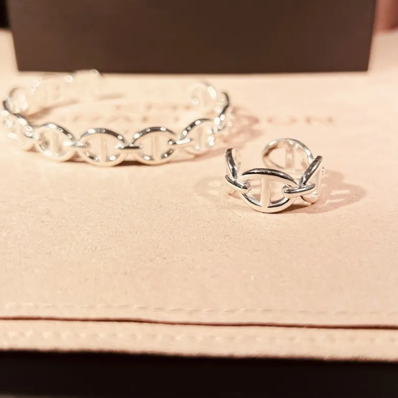 Emma Israelsson Anchor Armband Silver Brace066
