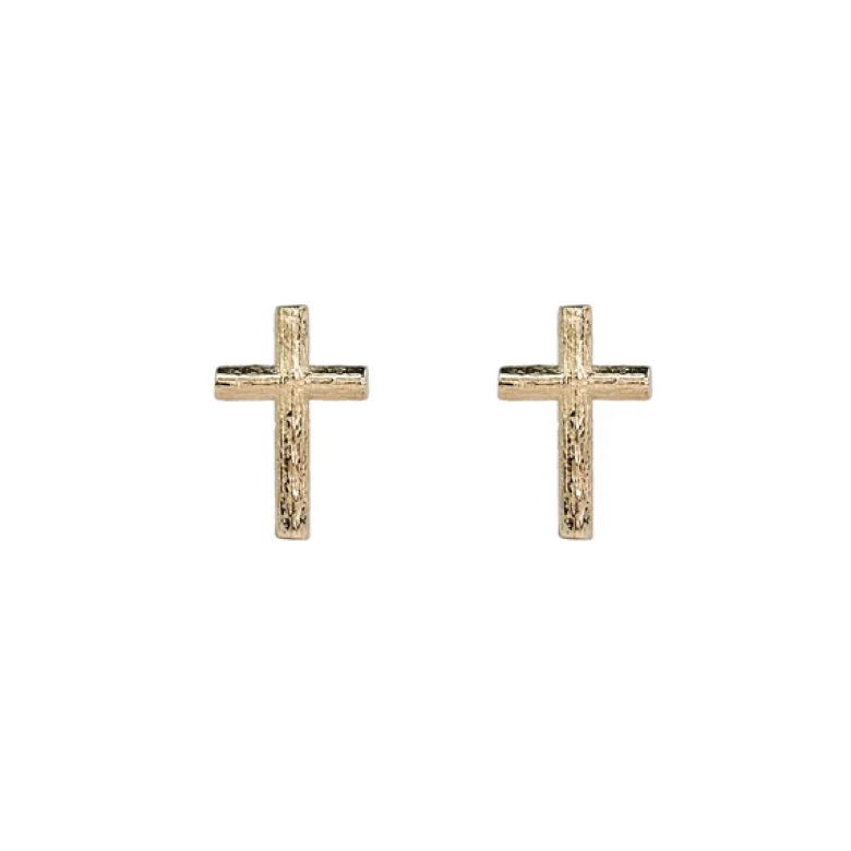 Emma Israelsson Branch Cross Pin Örhängen Guld Ear105
