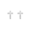 Emma Israelsson Branch Cross Pin Örhängen Silver Ear104
