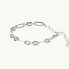 Emma Israelsson Chunky Armband Silver Brace060