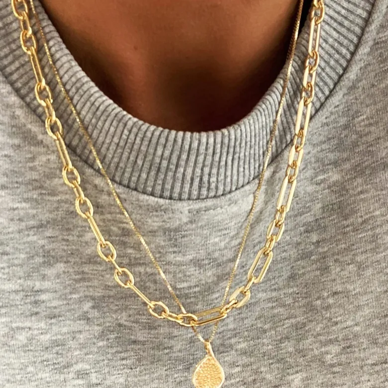 Emma Israelsson CHUNKY CHAIN GULD – chain030