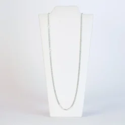 Emma Israelsson Chunky Curb Justerbar Kedja Silver – Chain040