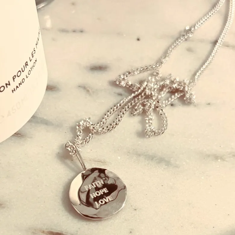 Emma Israelsson Chunky Curb Justerbar Kedja Silver – Chain040