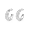 Emma Israelsson Dew Hoops Silver Ear100