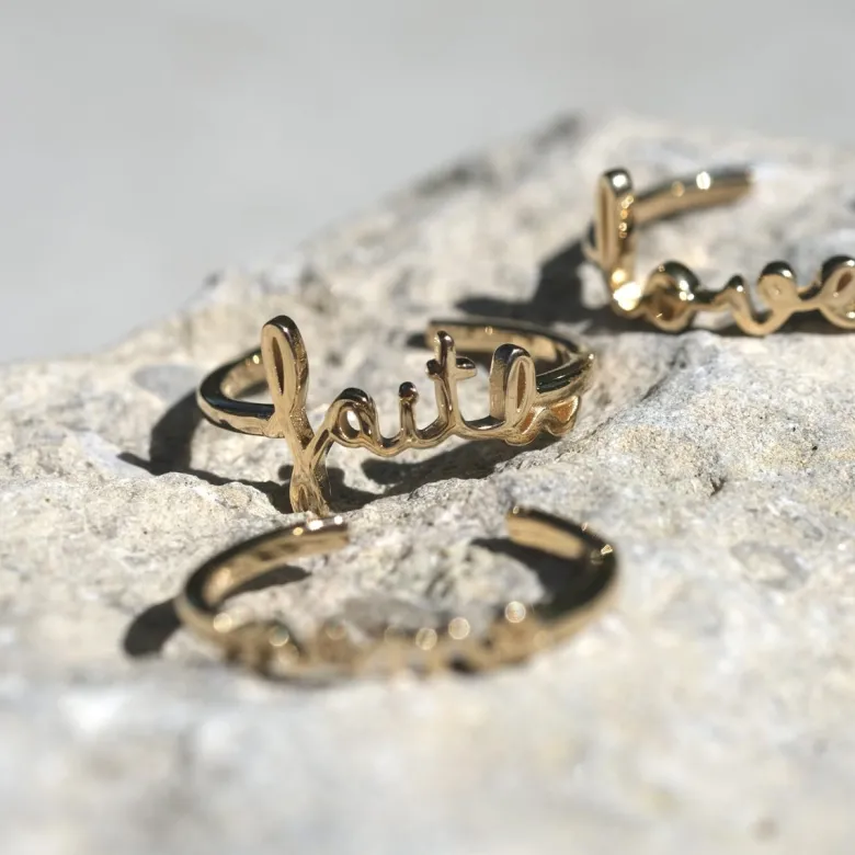 Emma Israelsson Faith Ring Guld