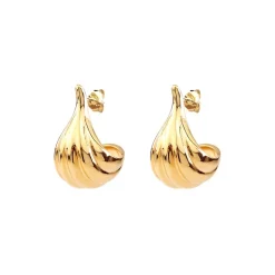 Emma Israelsson Fig Hoops (Guld) – ear133 (Mega kampanj)