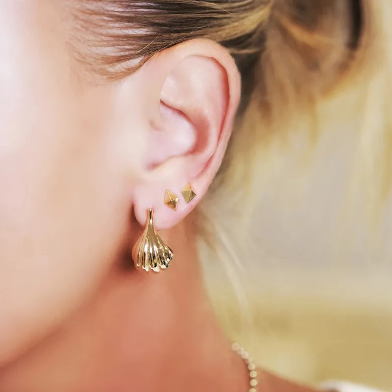 Emma Israelsson Fig Hoops (Guld) – ear133 (Mega kampanj)