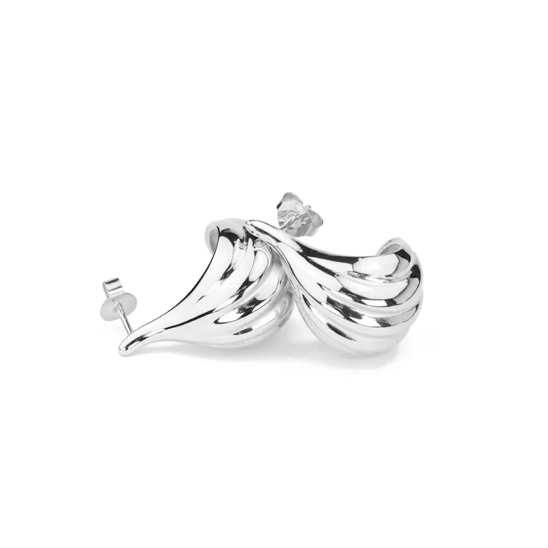 Emma Israelsson Fig Hoops (Silver) – ear132 (Mega kampanj)