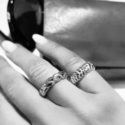 Emma Israelsson Knot Band Ring Silver Ring168