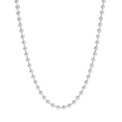 Emma Israelsson LARGE GLOBE CHAIN SILVER – chain027