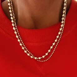 Emma Israelsson LARGE GLOBE CHAIN SILVER – chain027