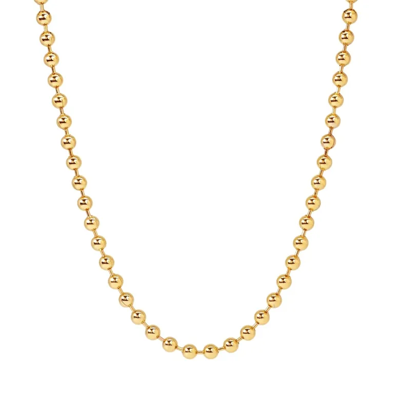 Emma Israelsson LARGE GLOBE CHAIN SILVER – chain027