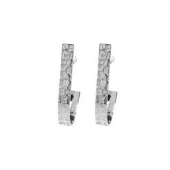 Emma Israelsson Leo Hoops Silver Ear098 ( Mega Kampanj )