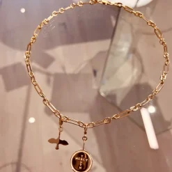Emma Israelsson Mini Dove Charm Guld Charm003