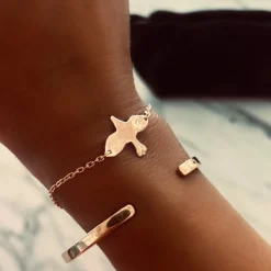 Emma Israelsson Organic Dove Armband Guld