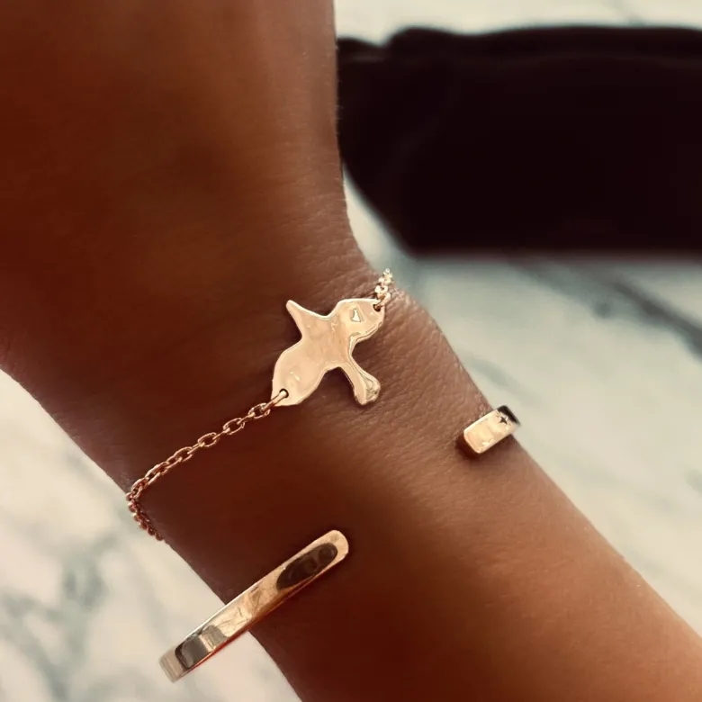 Emma Israelsson Organic Dove Armband Guld