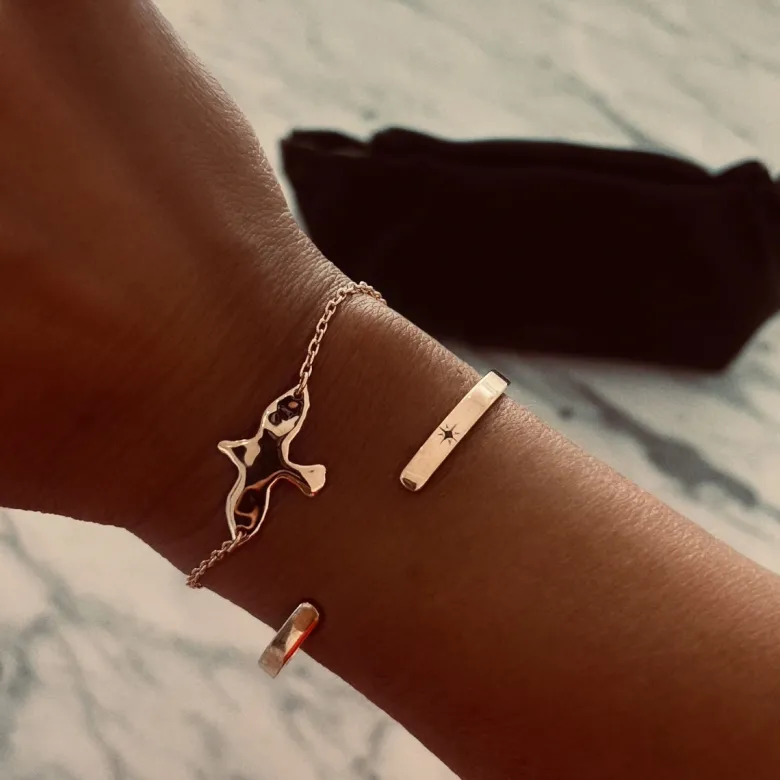Emma Israelsson Organic Dove Armband Guld