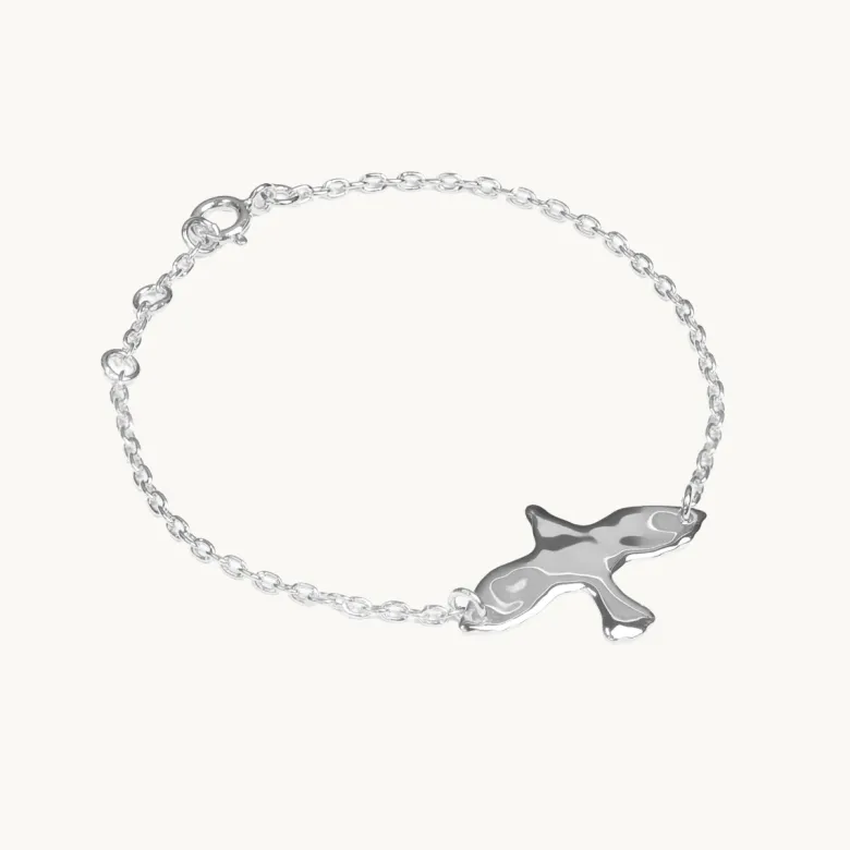 Emma Israelsson Organic Dove Armband Silver