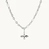 Emma Israelsson Organic Dove Chunky Kedja Silver Neck174
